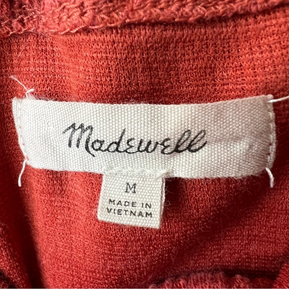 MADEWELL | Casual Off Shoulder Mini Dress size medium - Picture 8 of 8